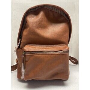New Sonoma Goods For Life Essential Backpack Cognac Color. last Photo for wear